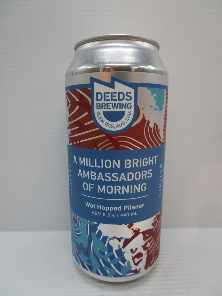 Deeds A Million Bright Wet Hopped Pilsner 5.5% 440ml