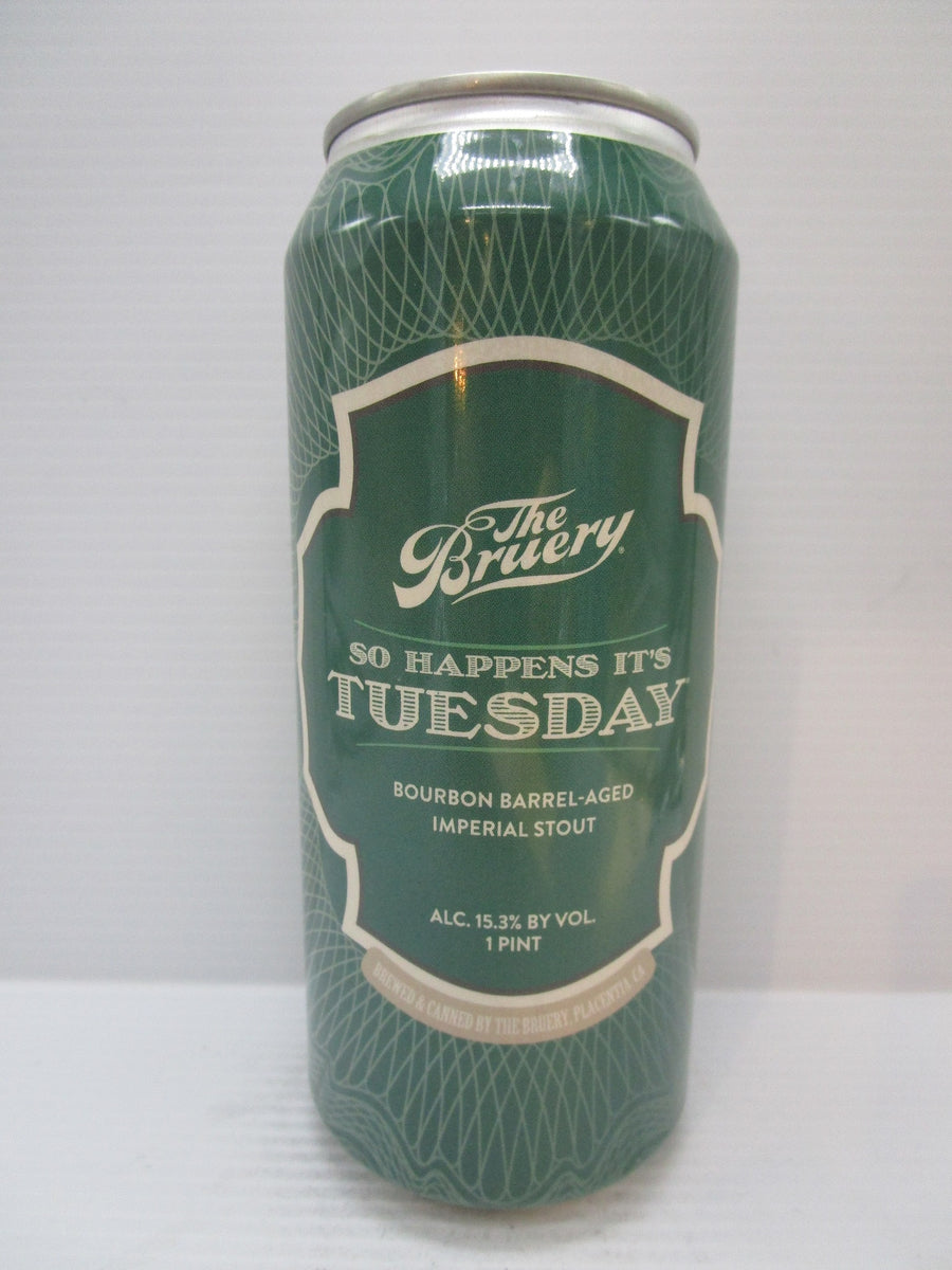 The Bruery So Happens It's Tuesday BA Stout 15.3% 473ml