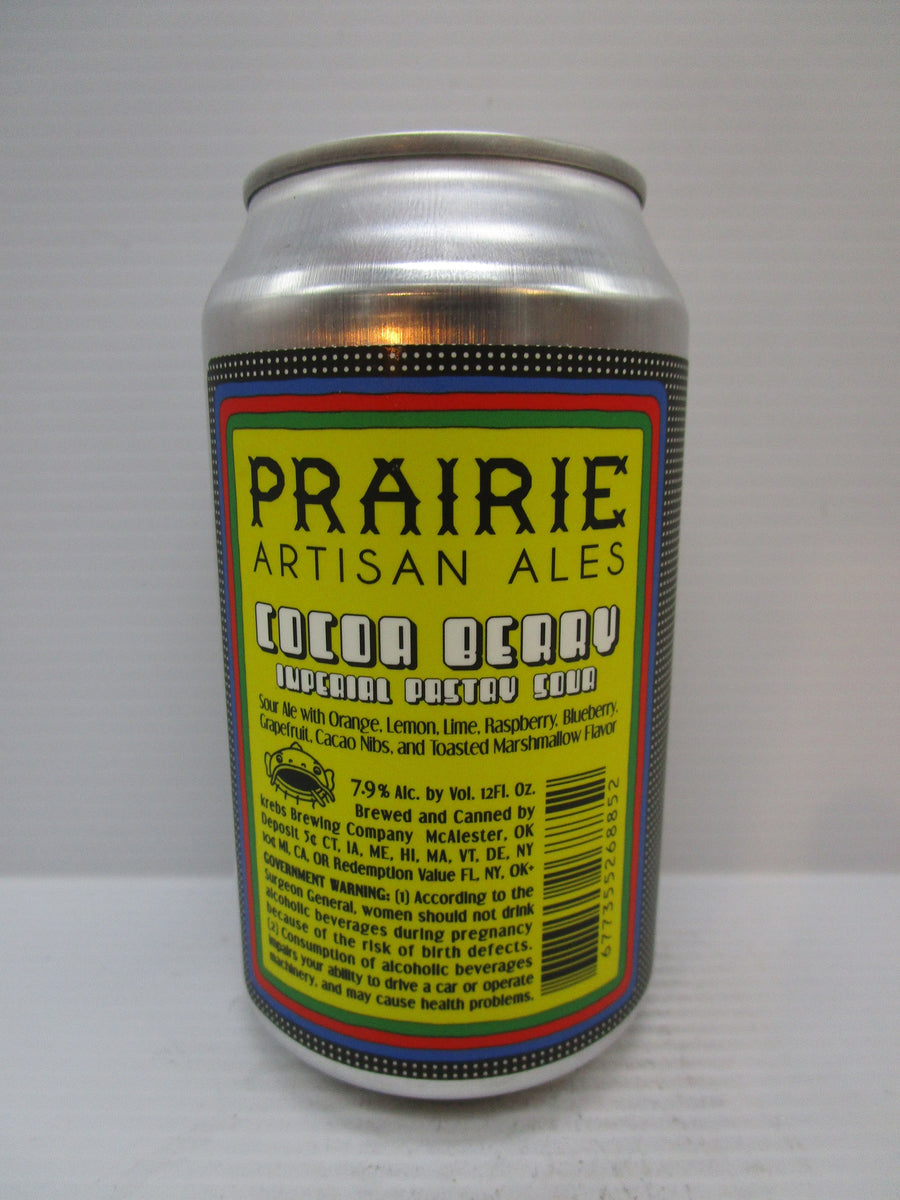 Prairie Cocoa Berry Imp Pastry Sour 7.9% 355ml