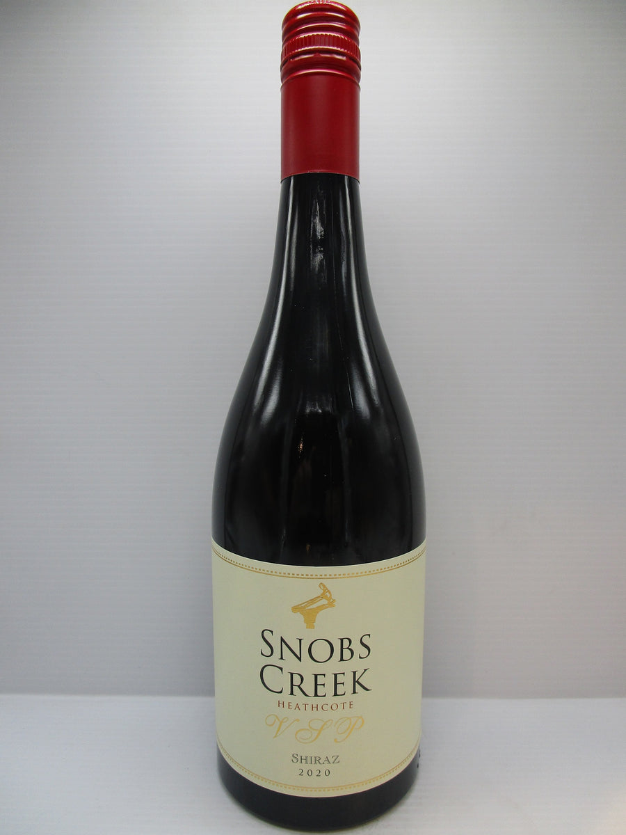 Snobs Creek VSP Shiraz 2020 14.7% 750ml