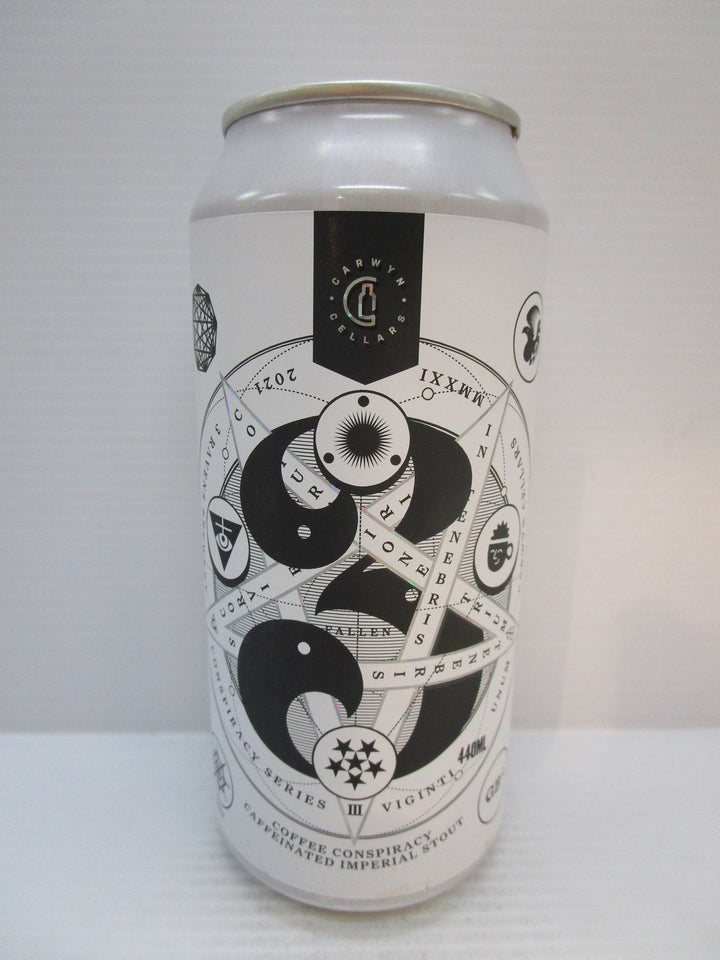 3 Ravens Coffee Conspiracy Caffeinated Imp Stout 11% 440ml