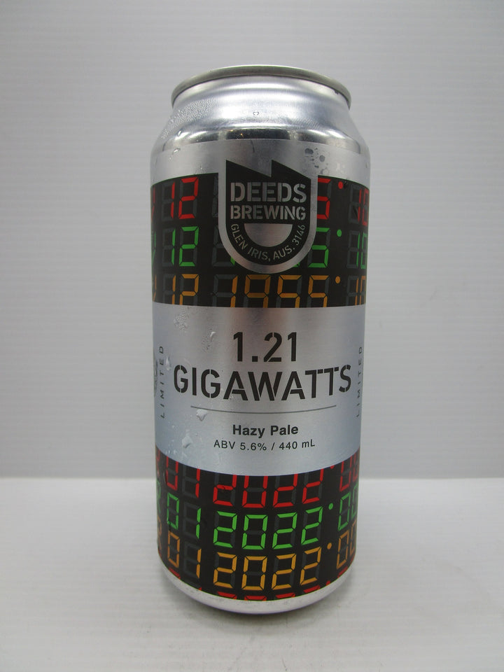 Deeds 1.21 Gigawatts Hazy Pale Ale 5.6% 440ml