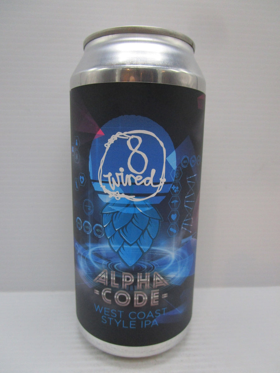 8 Wired Alpha Code WC IPA 6.3% 440ml