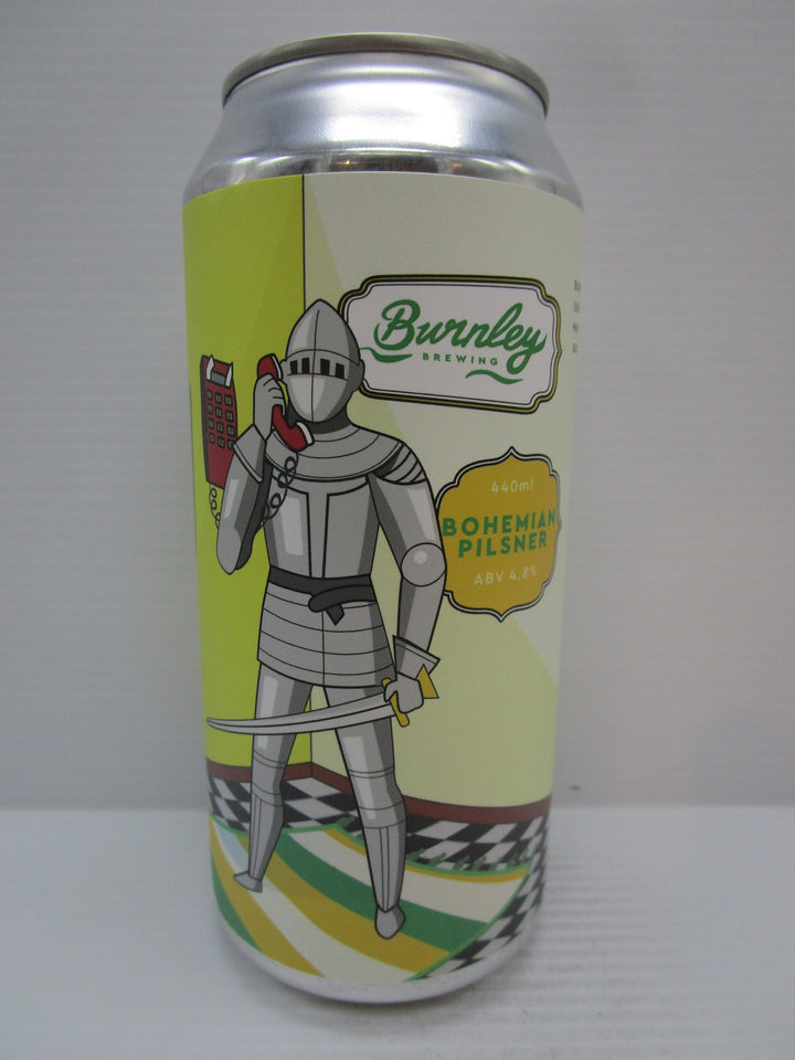 Burnley Bohemian Pilsner 4.8% 440ml