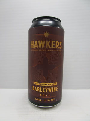 Hawkers Bourbon BA Barleywine 2022 12.5% 440ml