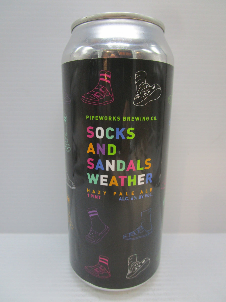Pipeworks Socks and Sandals Weather PA 6% 473ml