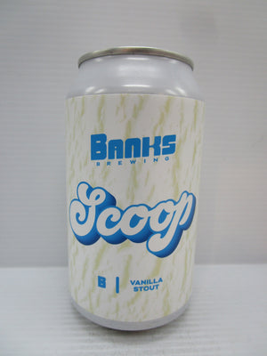 Banks Scoop Vanilla Stout 5.7% 355ml