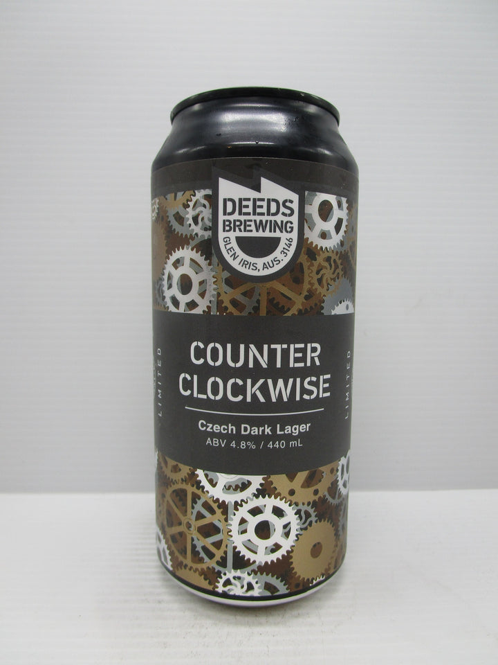 Deeds Counter Clockwise Czech Dark Lager 4.8% 440ml