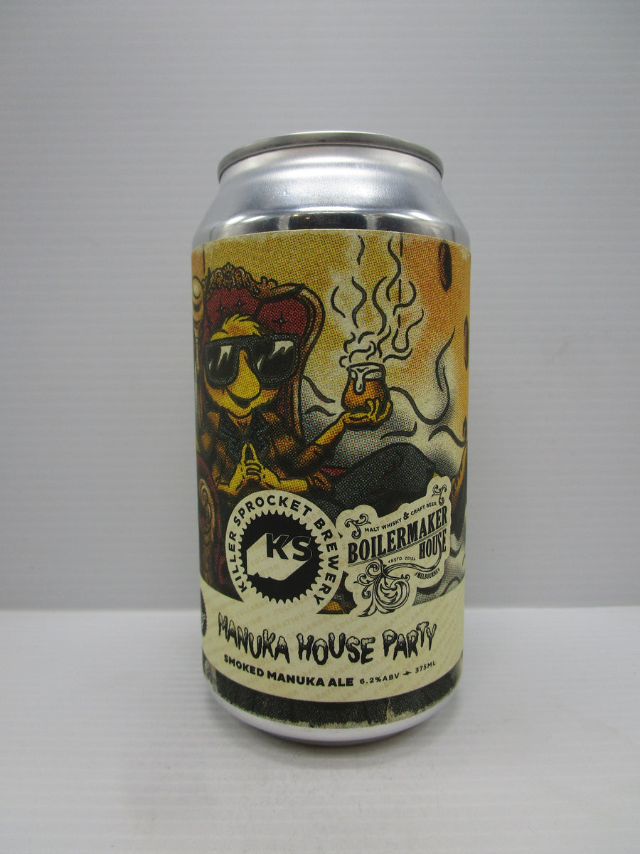 Killer Sprocket Manuka House Party Smoked Ale 6.2% 375ml