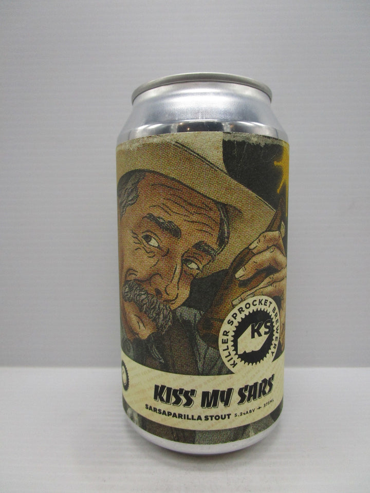 Killer Sprocket Kiss My Sars Sarsaparilla Stout 5.2% 375ml