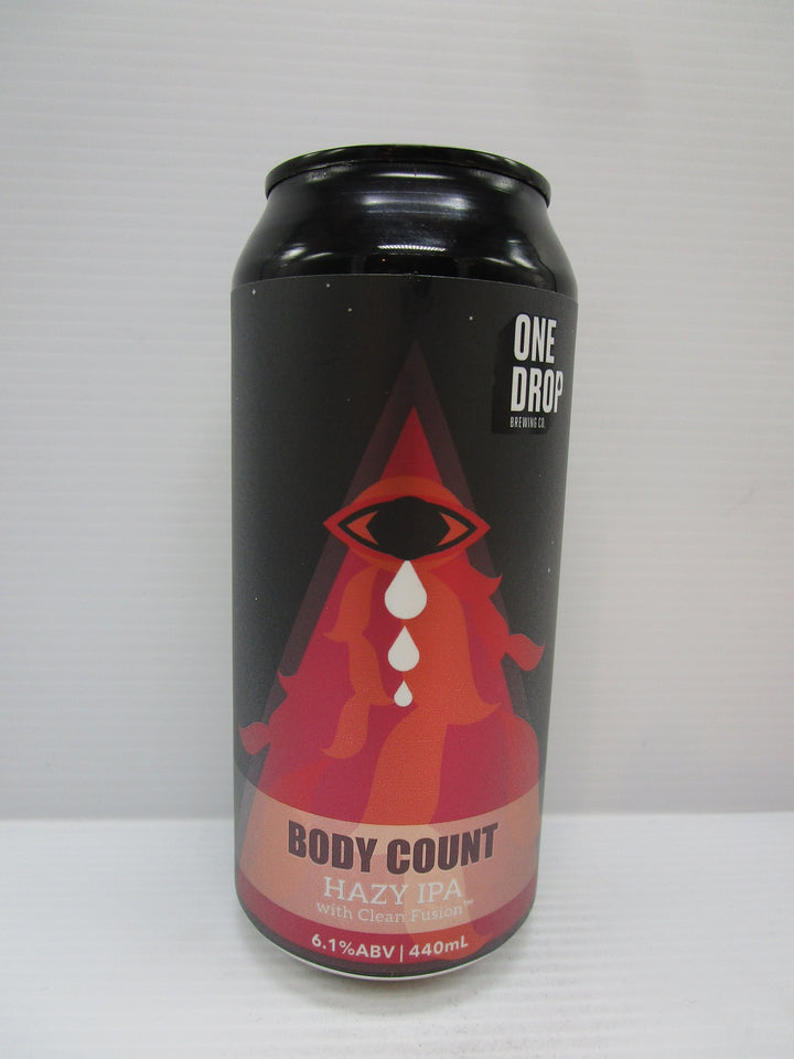 One Drop Body Count Hazy IPA 6.1% 440ml