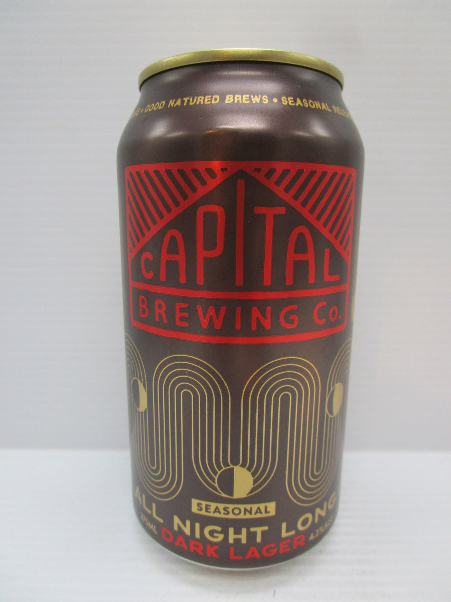 Capital All Night Long Dark Lager 4.2% 375ml