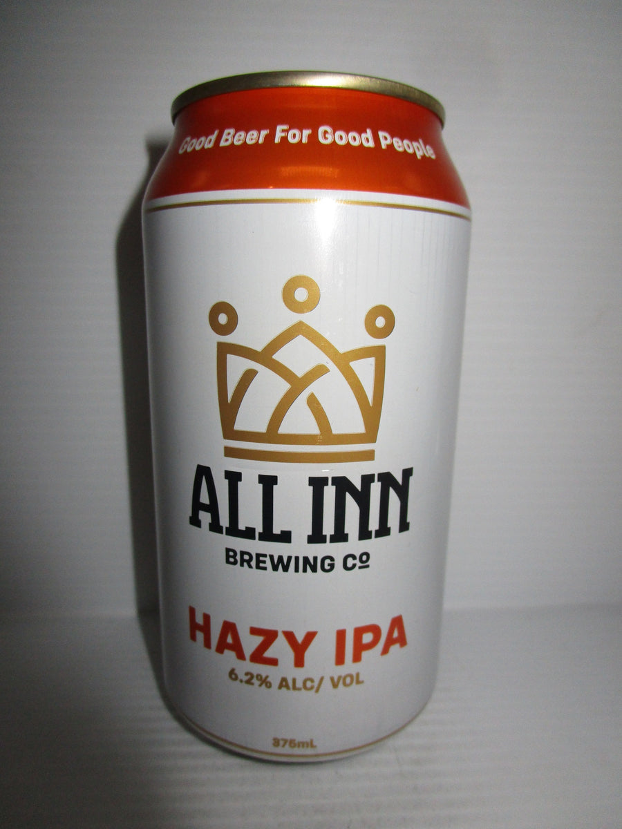 All Inn Hazy IPA 6.2% 375ml – Grape And Grain