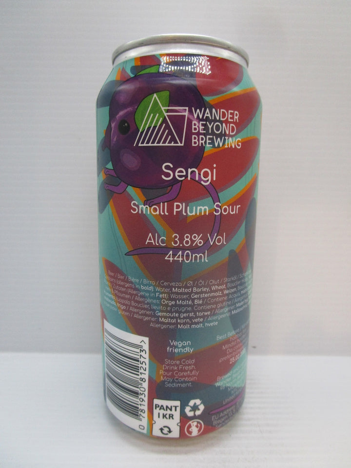 Wander Beyond Sengi Plum Sour 3.8% 440ml