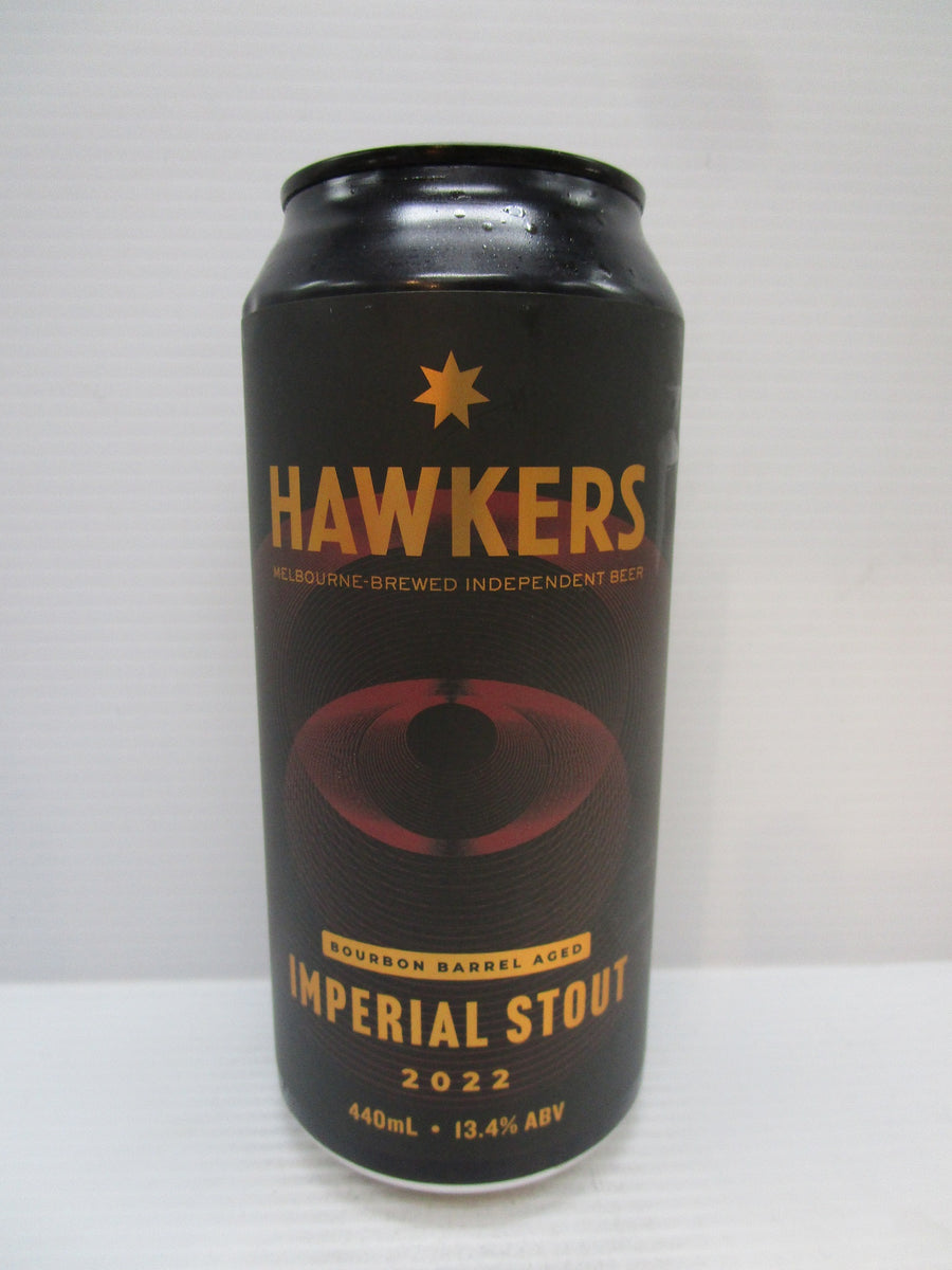 Hawkers Bourbon BA Imperial Stout 2022 13.4% 440ml