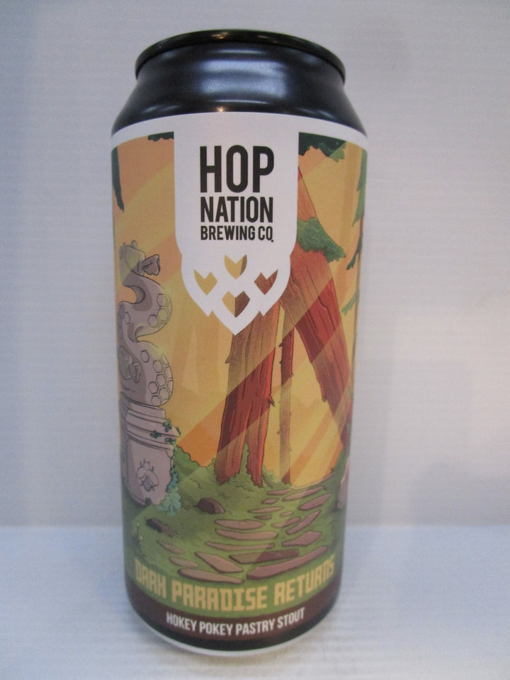 Hop Nation Dark Paradise Returns Hokey Pokey Stout 7% 440ml