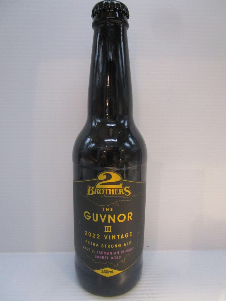 2 Brothers The Guvnor III Whisky BA Strong Ale 11% 330ml