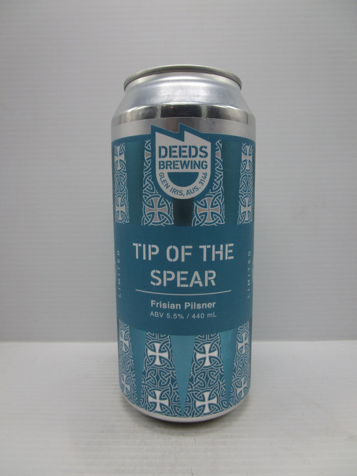 Deeds Tip of the Spear Frisian Pilsner 5.5% 440ml