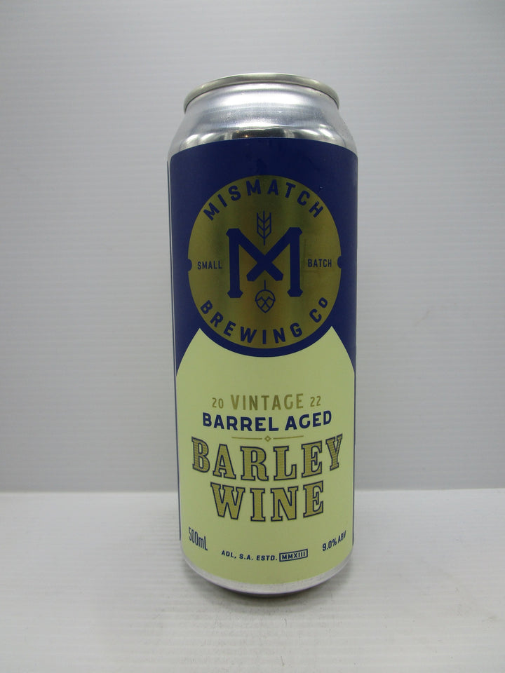 Mismatch Barrel Aged Barleywine 9% 500ml