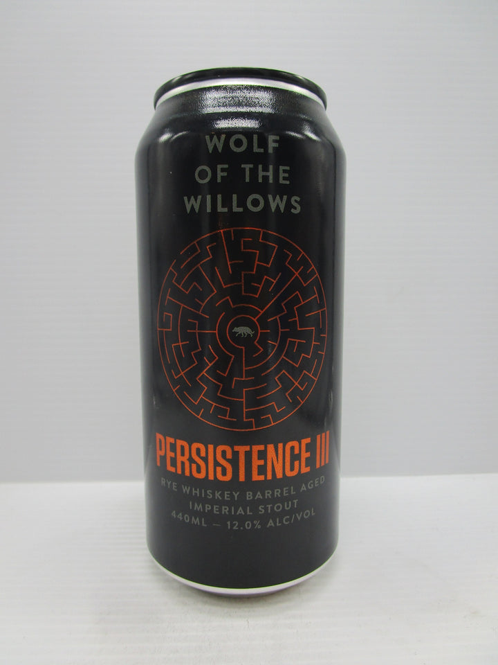 Wolf of the Willows Persistence III BA Imp Stout 12% 440ml