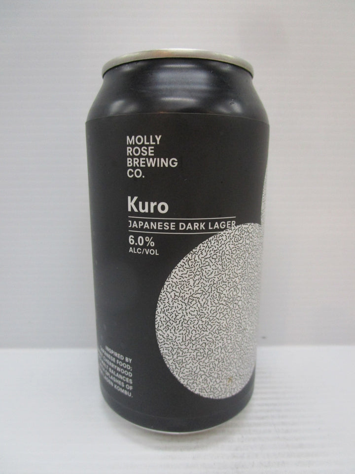 Molly Rose Kuro Japanese Dark Lager 6% 375ml