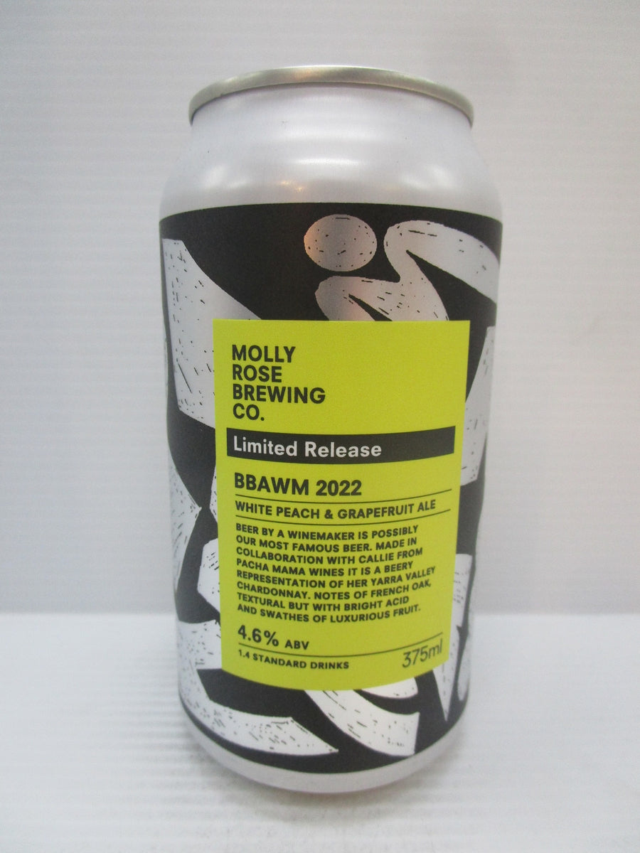 Molly Rose BBAWM 2022 White Peach Ale 4.6% 375ml