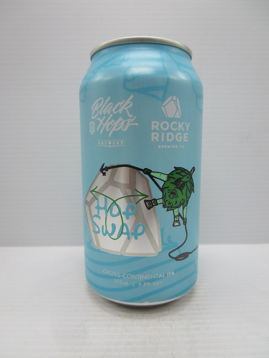 Black Hops x Rocky Ridge Hop Swap IPA 6.8% 375ml