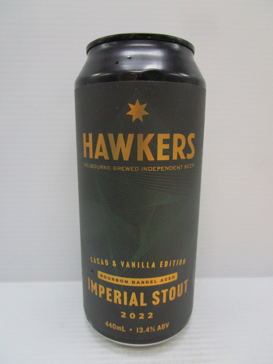 Hawkers Cacao & Vanilla BBA Imp Stout 13.4& 440ml