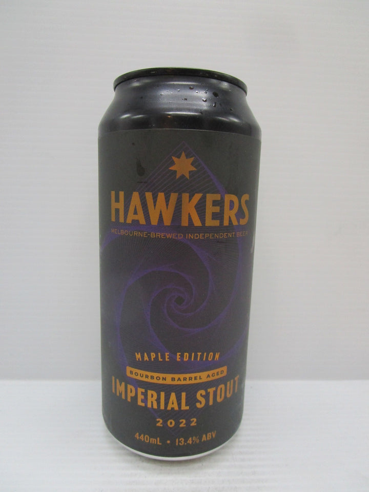 Hawkers Maple BBA Imp Stout 13.4& 440ml