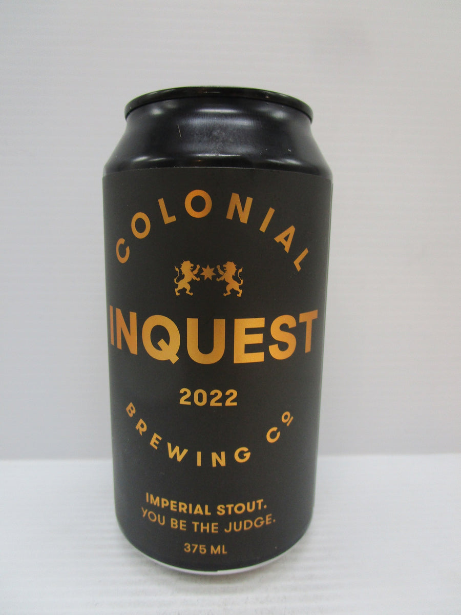 Colonial Inquest Imperial Stout 10.5% 375ml