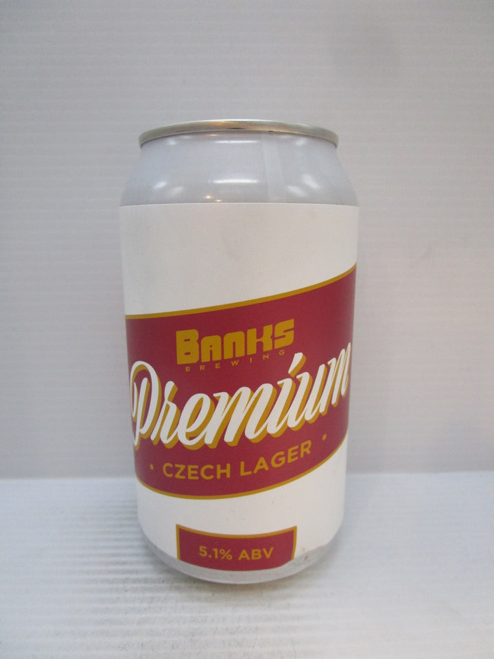 Banks Premium Czech Lager 5.1% 355ml