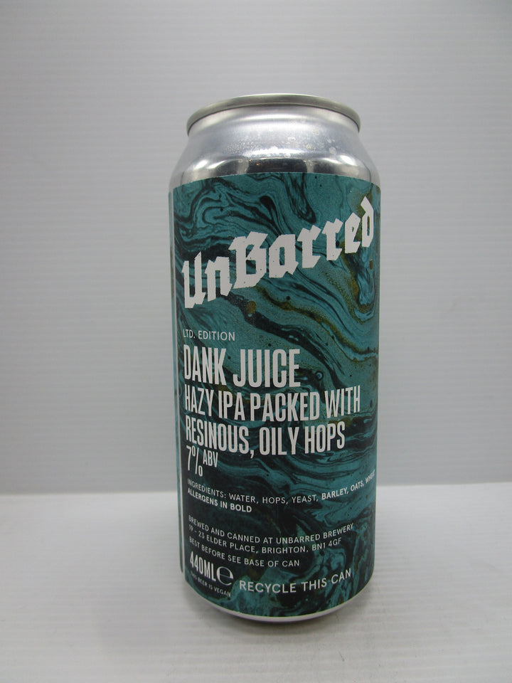 Unbarred Dank Juice Hazy IPA 7% 440ml