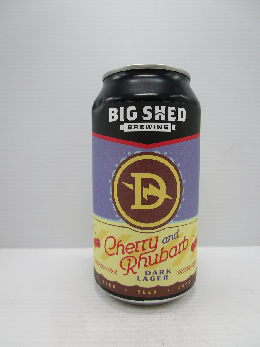 Big Shed x Dainton Cherry & Rhubarb Dark Lager 5.7% 375ml