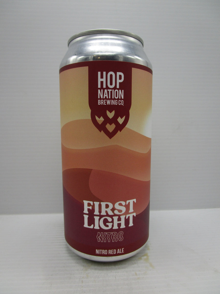 Hop Nation First Light Nitro Red Ale 5% 440ml