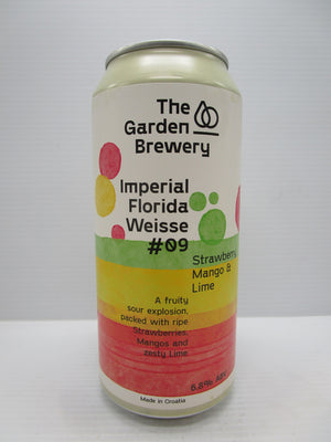 The Garden Imperial Florida Weisse #9 Strawberry, Mango & Lime 6.8% 440ml