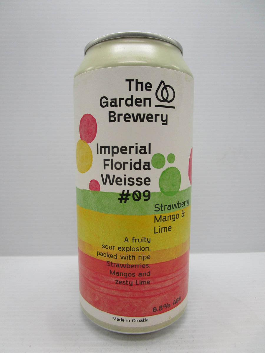 The Garden Imperial Florida Weisse #9 Strawberry, Mango & Lime 6.8% 440ml