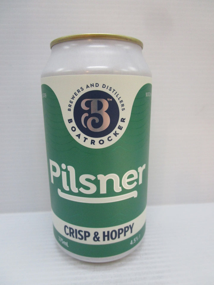 Boatrocker Pilsner 4.5% 375ml - Grape & Grain