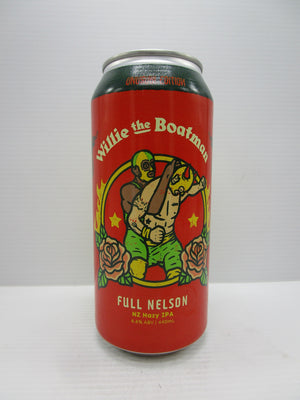 Willie the Boatman Full Nelson NZ Hazy IPA 6.6% 440ml