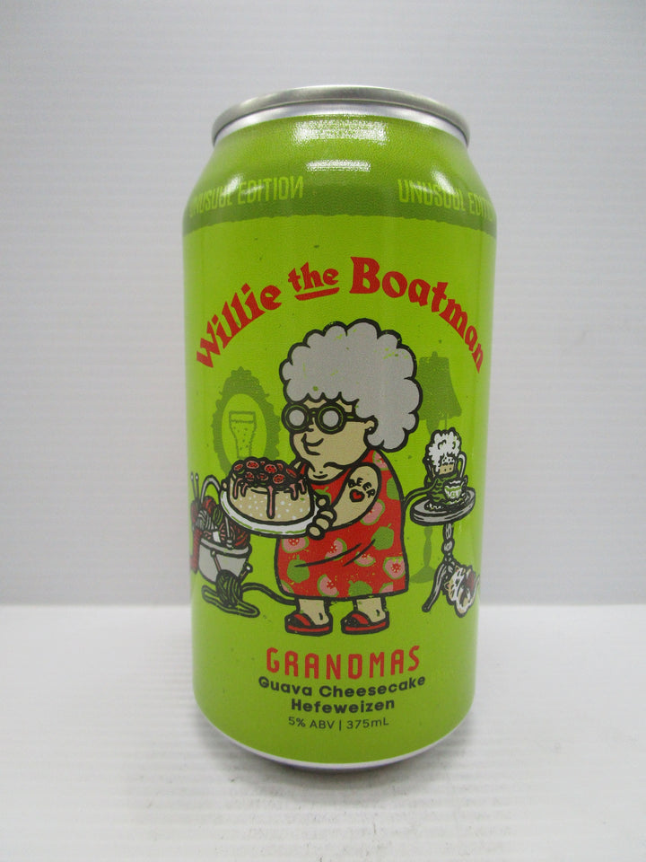 Willie the Boatman Grandmas Guava Cheesecake Hefeweizen 5% 375ml