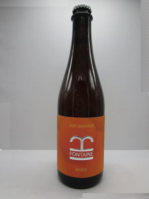 Beer Fontaine Ruby Grapefruit Witbier 5.5% 500ml