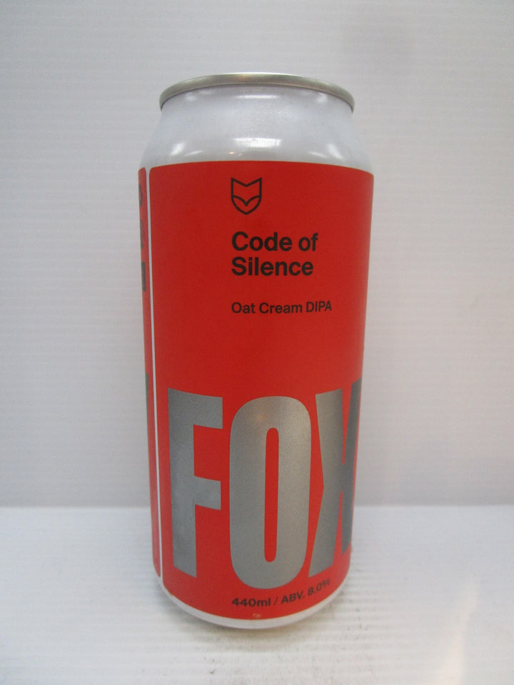 Fox Friday Code of Silence Oat Cream DIPA 8% 440ml