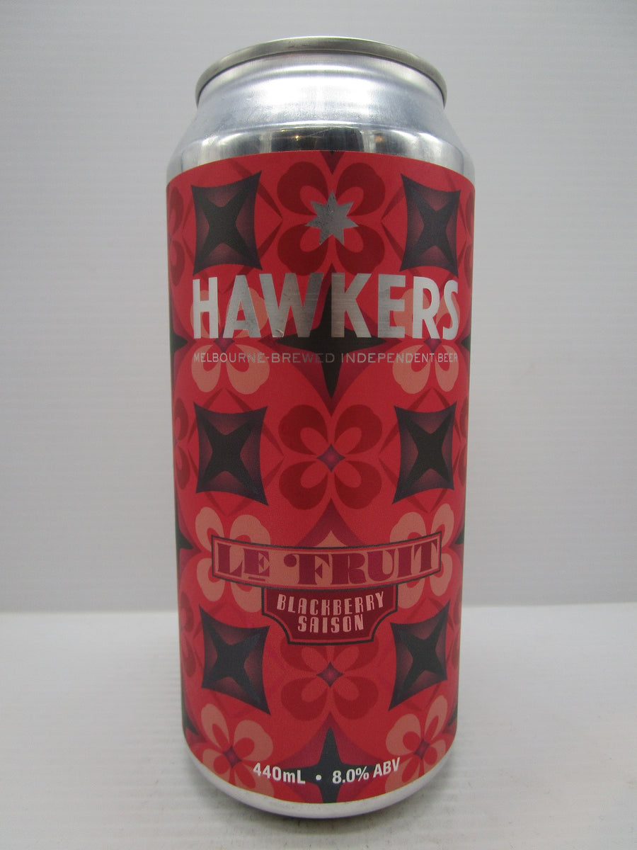 Hawkers Le Fruit Blackberry Saison 8% 440ml