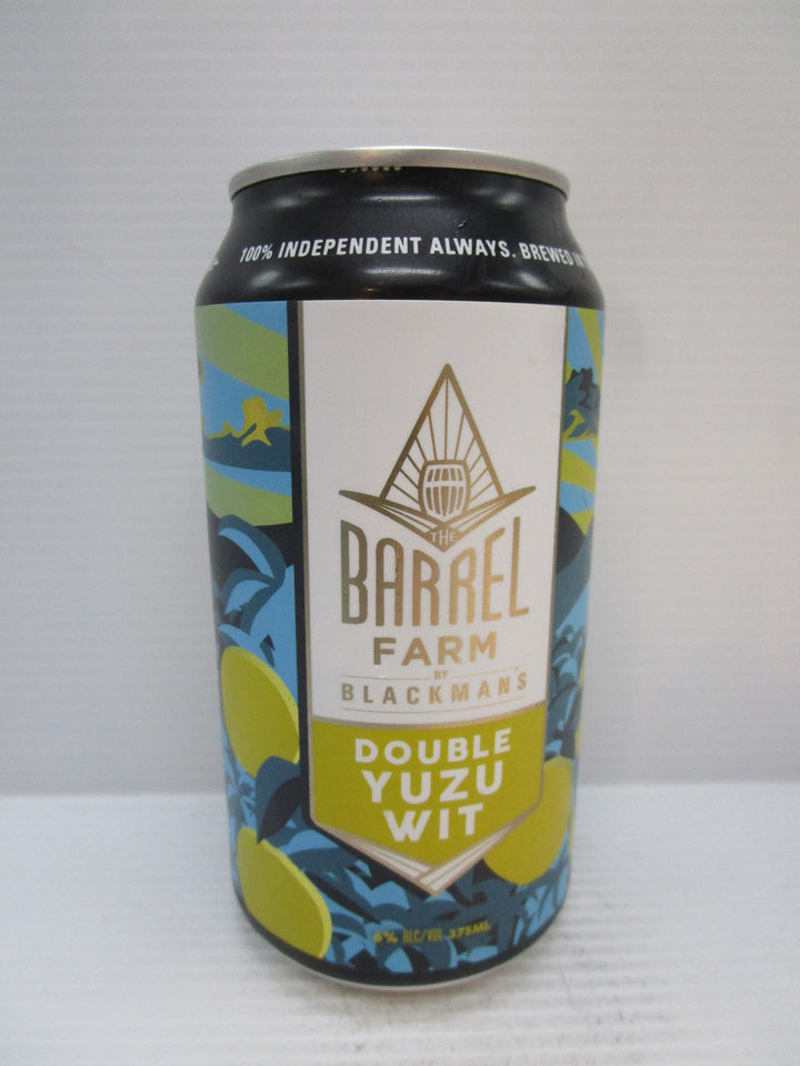 Blackman's Barrel Farm Double Yuzu Wit 6% 375ml