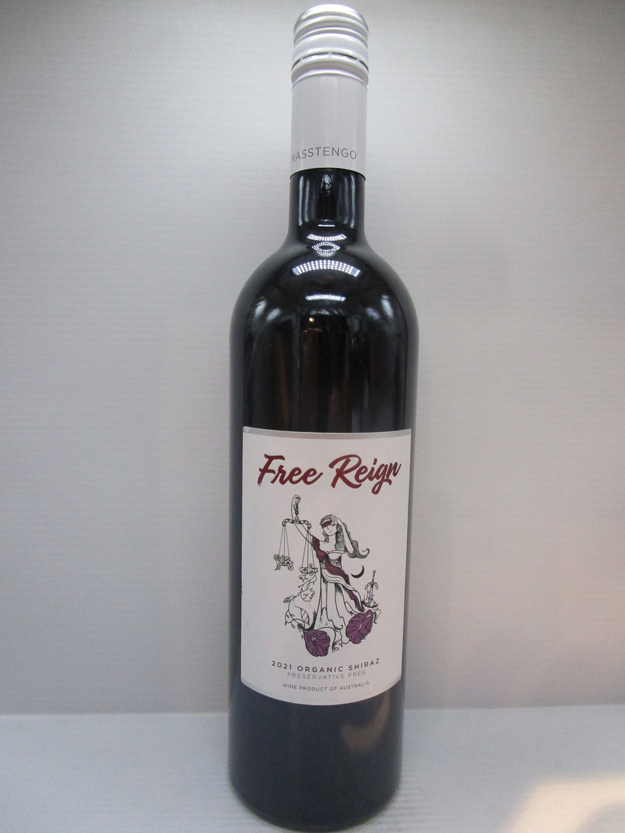 Free Reign Organic Shiraz 14.5% 750ml