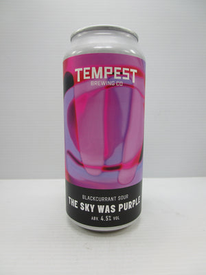 Tempest The Sky Was Purple Blackcurrant Sour 4.5% 440ml