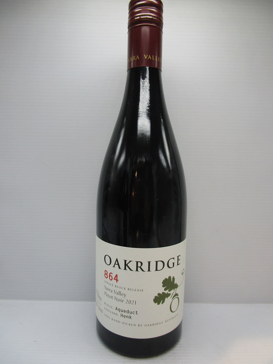 Oakridge 864 Yarra Valley Pinot Noir 2021 13.4% 750ml