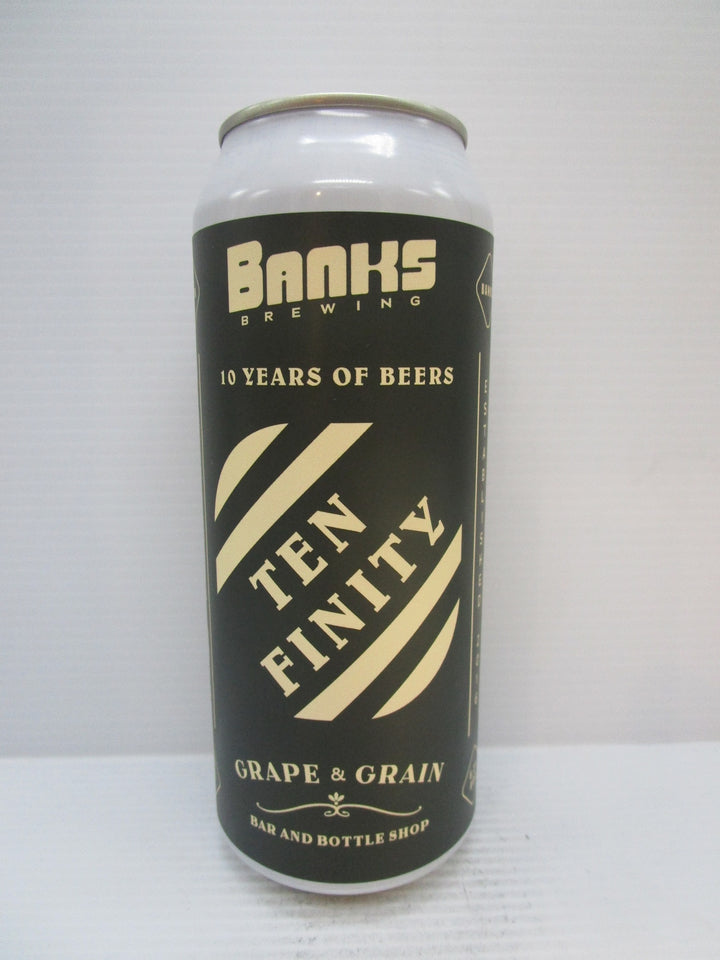 Banks x Grape & Grain Tenfinity IPA 6.3% 500ml