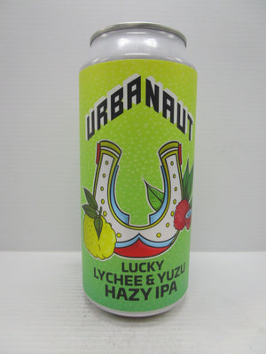 Urbanaut Lucky Lychee & Yuzu Hazy IPA 6% 440ml