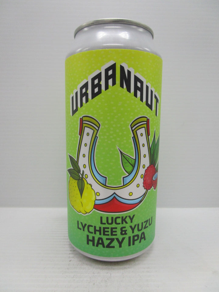 Urbanaut Lucky Lychee & Yuzu Hazy IPA 6% 440ml