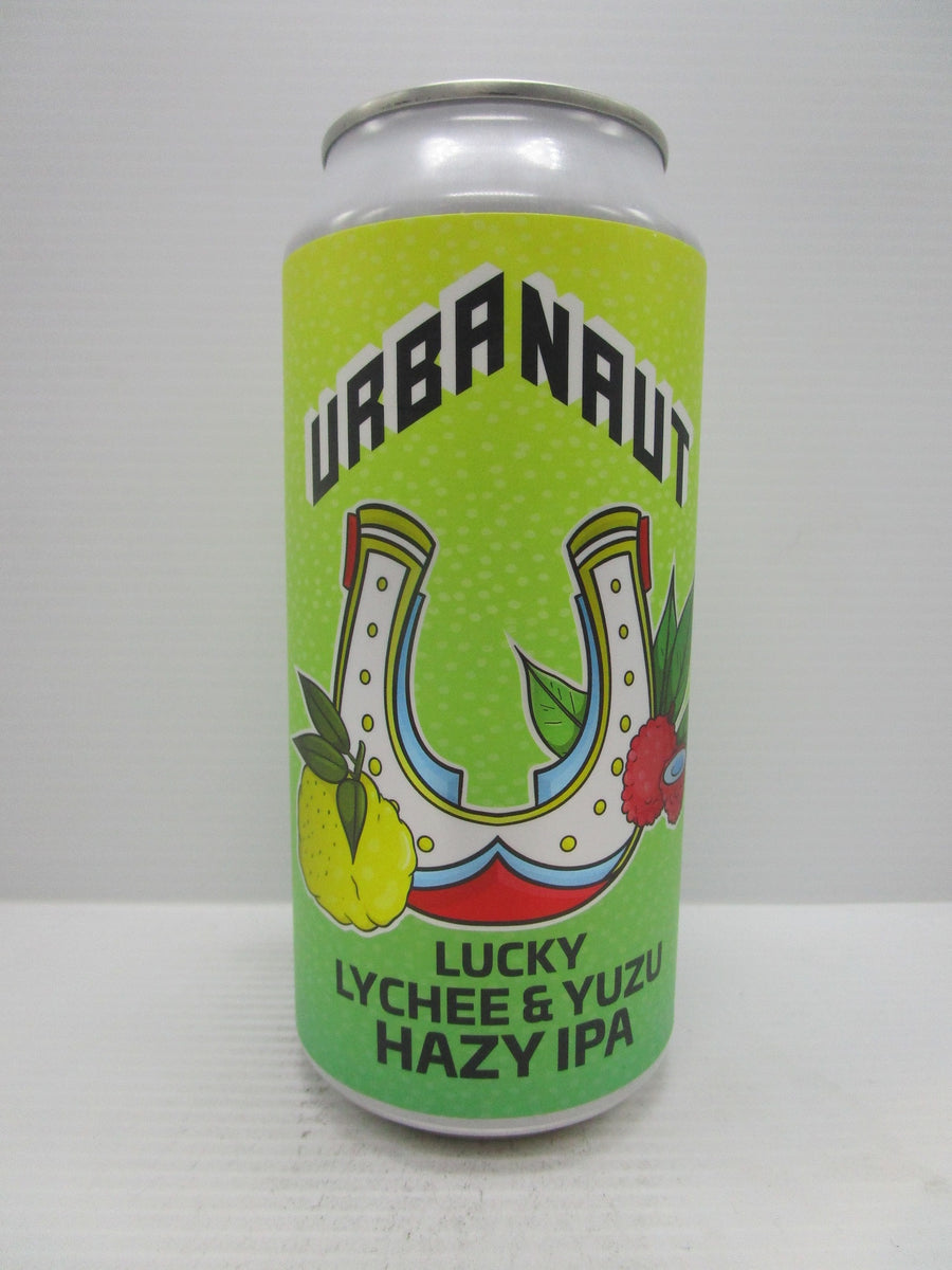 Urbanaut Lucky Lychee & Yuzu Hazy IPA 6% 440ml
